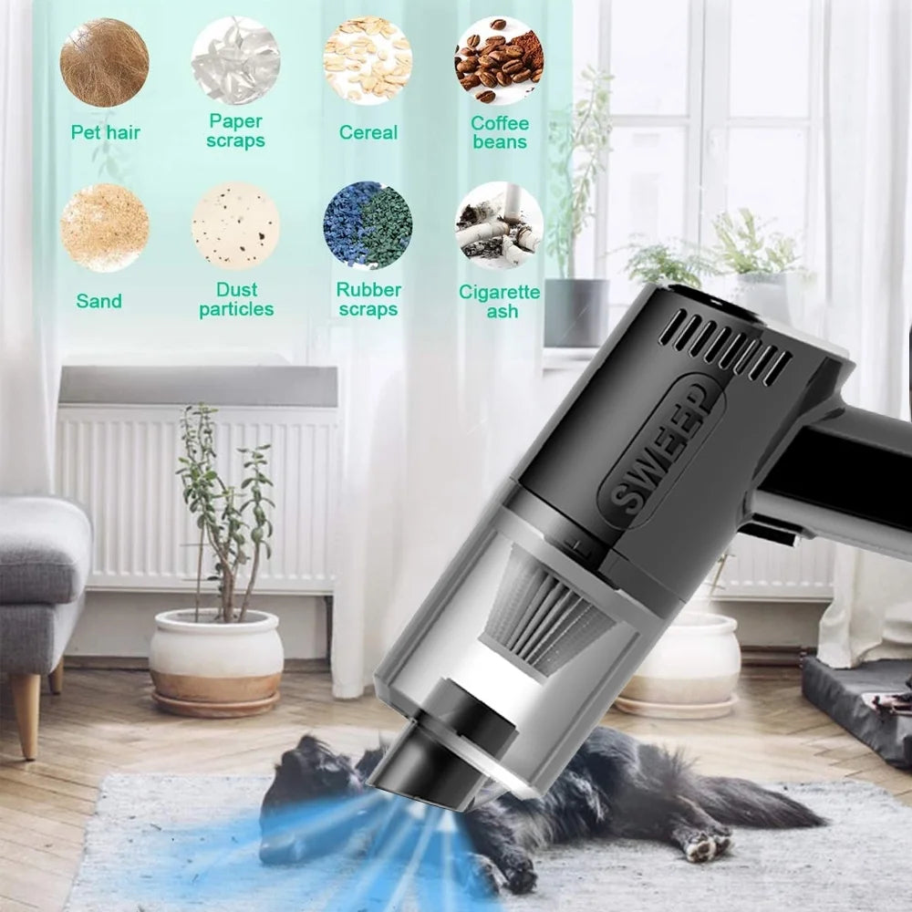 🚀 Portable Wireless Air Duster Vacuum Cleaner 🚀