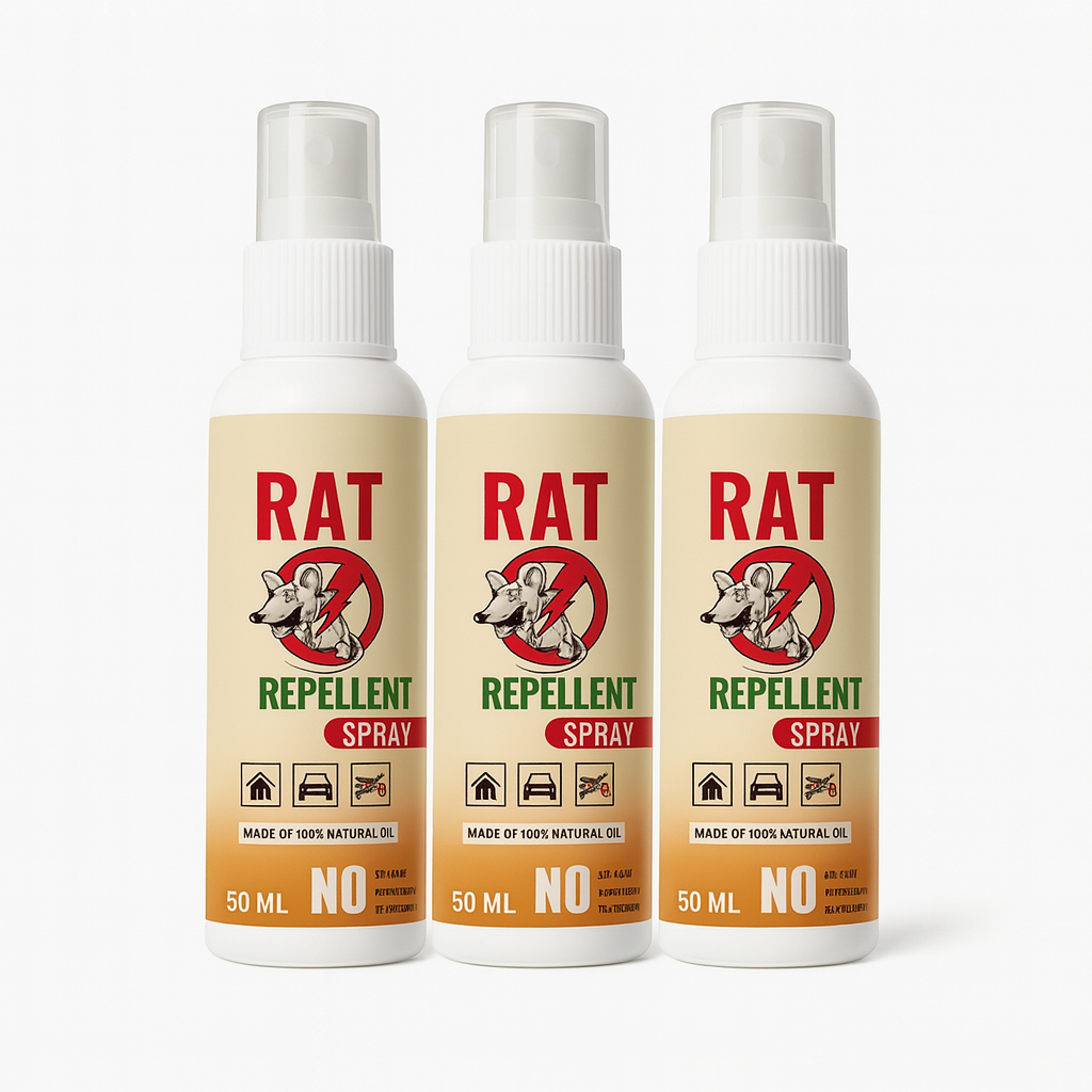 🐭 Rat Repellent Spray – Natural, Safe & Effective Rodent Protection