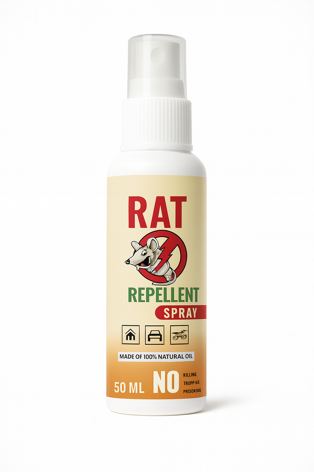 🐭 Rat Repellent Spray – Natural, Safe & Effective Rodent Protection