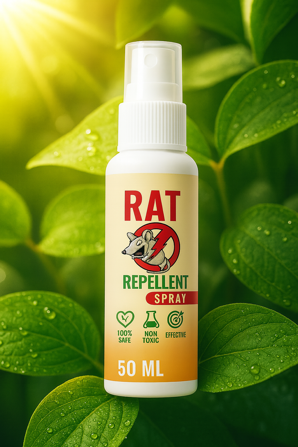 🐭 Rat Repellent Spray – Natural, Safe & Effective Rodent Protection