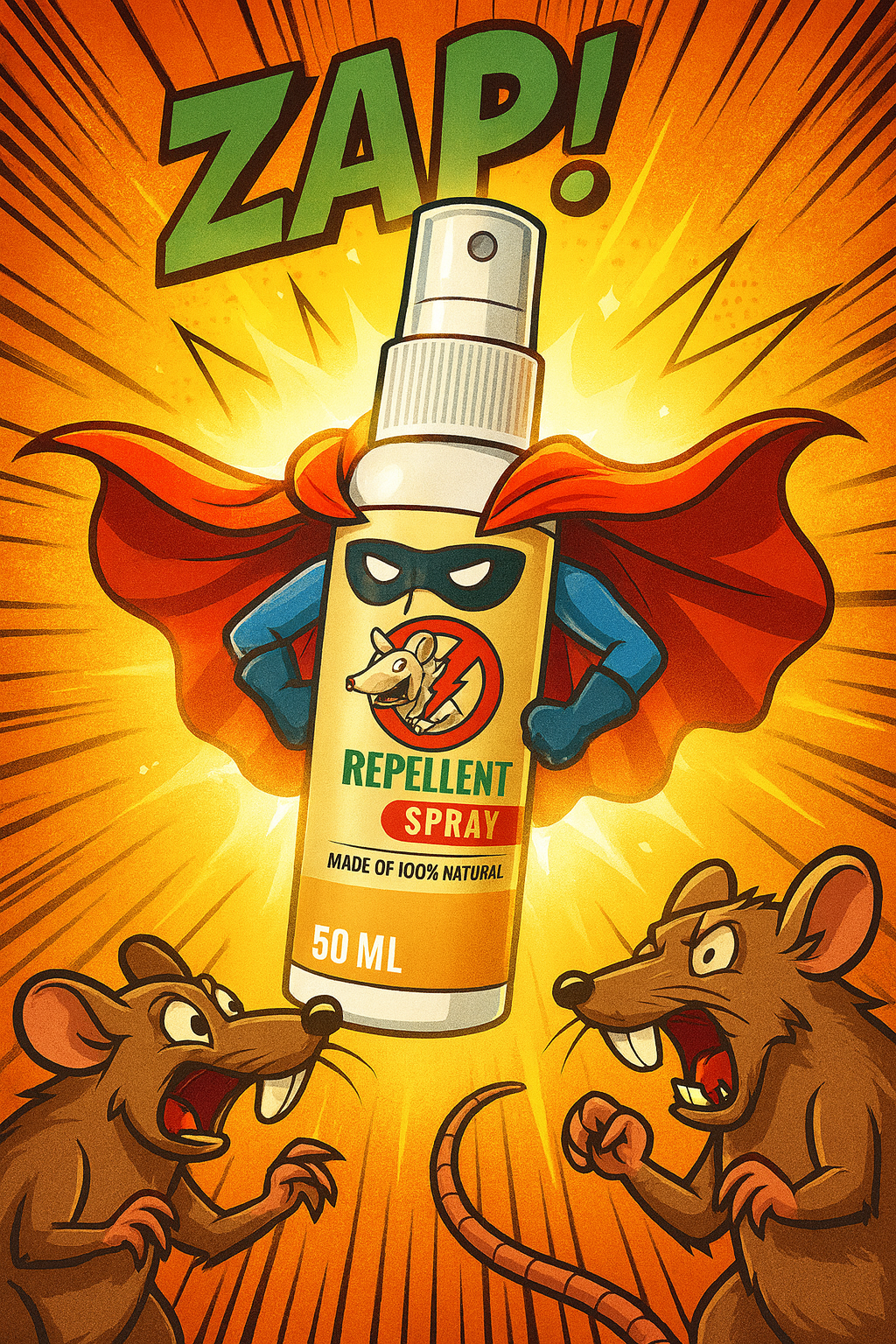 🐭 Rat Repellent Spray – Natural, Safe & Effective Rodent Protection
