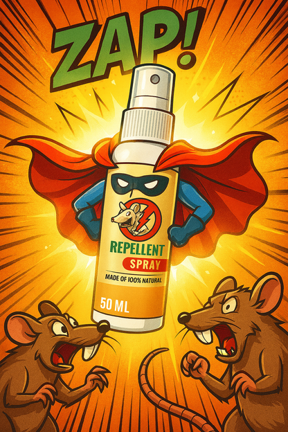 🐭 Rat Repellent Spray – Natural, Safe & Effective Rodent Protection
