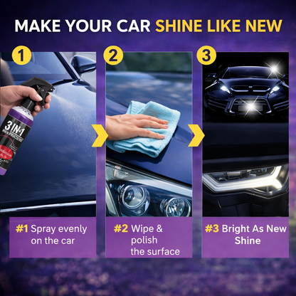 🔥 Buy 1 Get 1 Free 🔥 Hydrophobic Nano Car Scratch Repair Spray  ✨