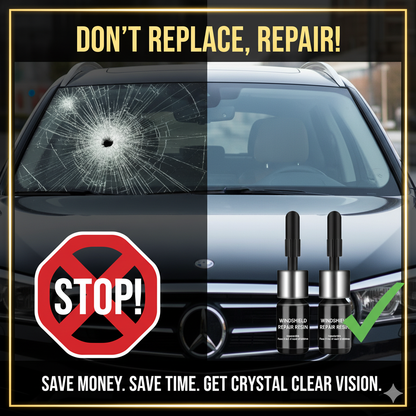 Glass Repair Kit – Easy Crack Repair | 50% OFF Today