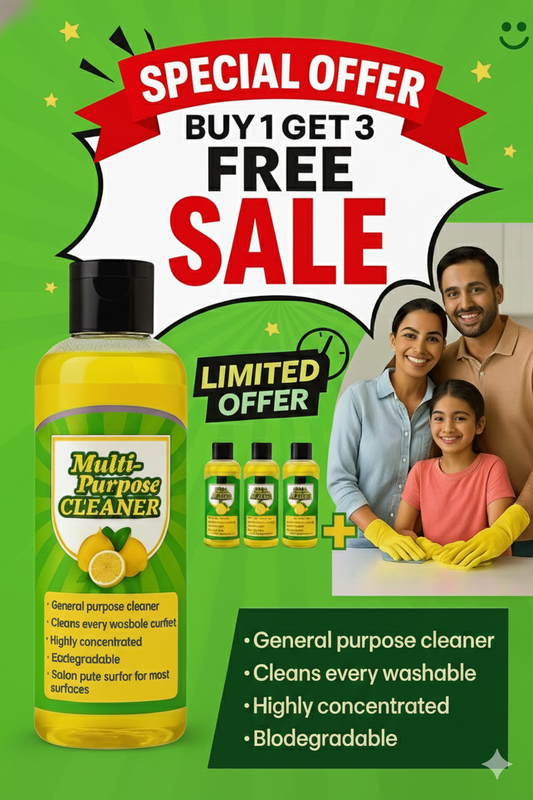 🚨 FINAL 3 HOURS: BUY 1 GET 3 FREE – Viral Cleaner Stock CRASHING! 🔥🧼