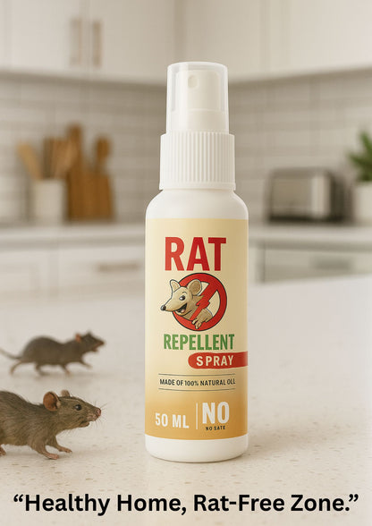 🐭 Rat Repellent Spray – Natural, Safe & Effective Rodent Protection